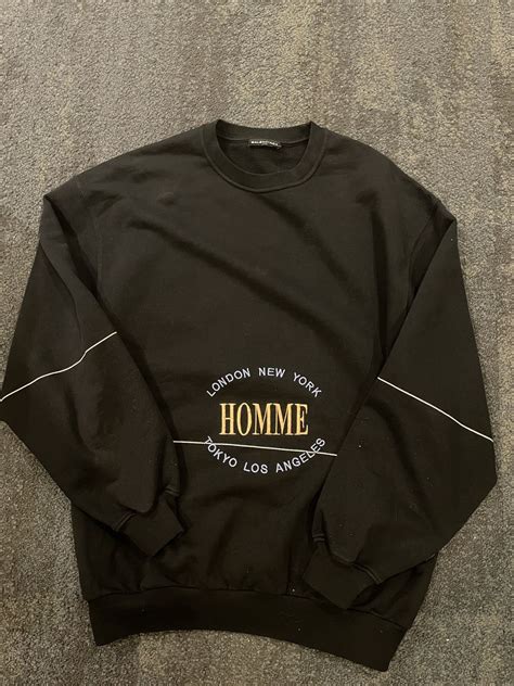 balenciaga homme sweatshirt fake